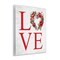 Stupell Industries Rustic & Romantic Love Wreath Wall Plaque Art, design by Lettered and Lined